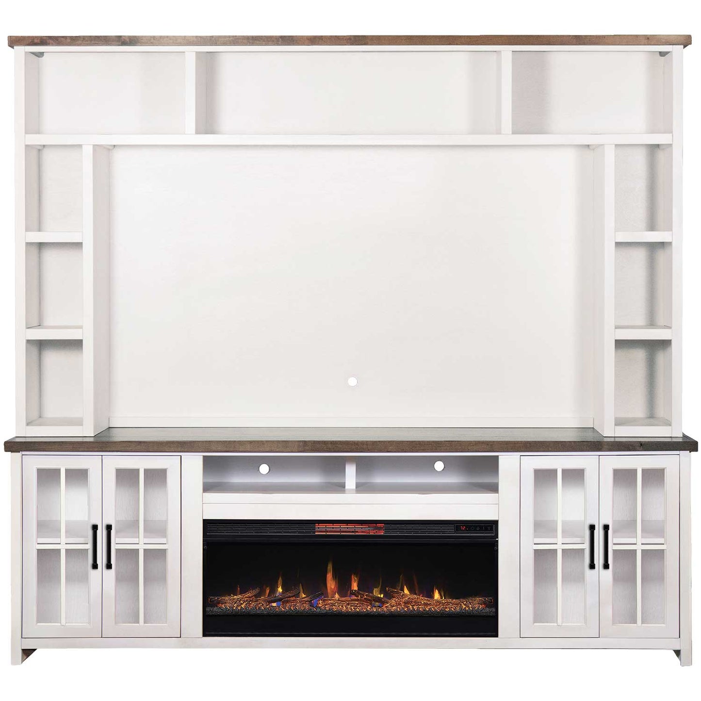 Centro de entretenimiento Hampton Super Fireplace