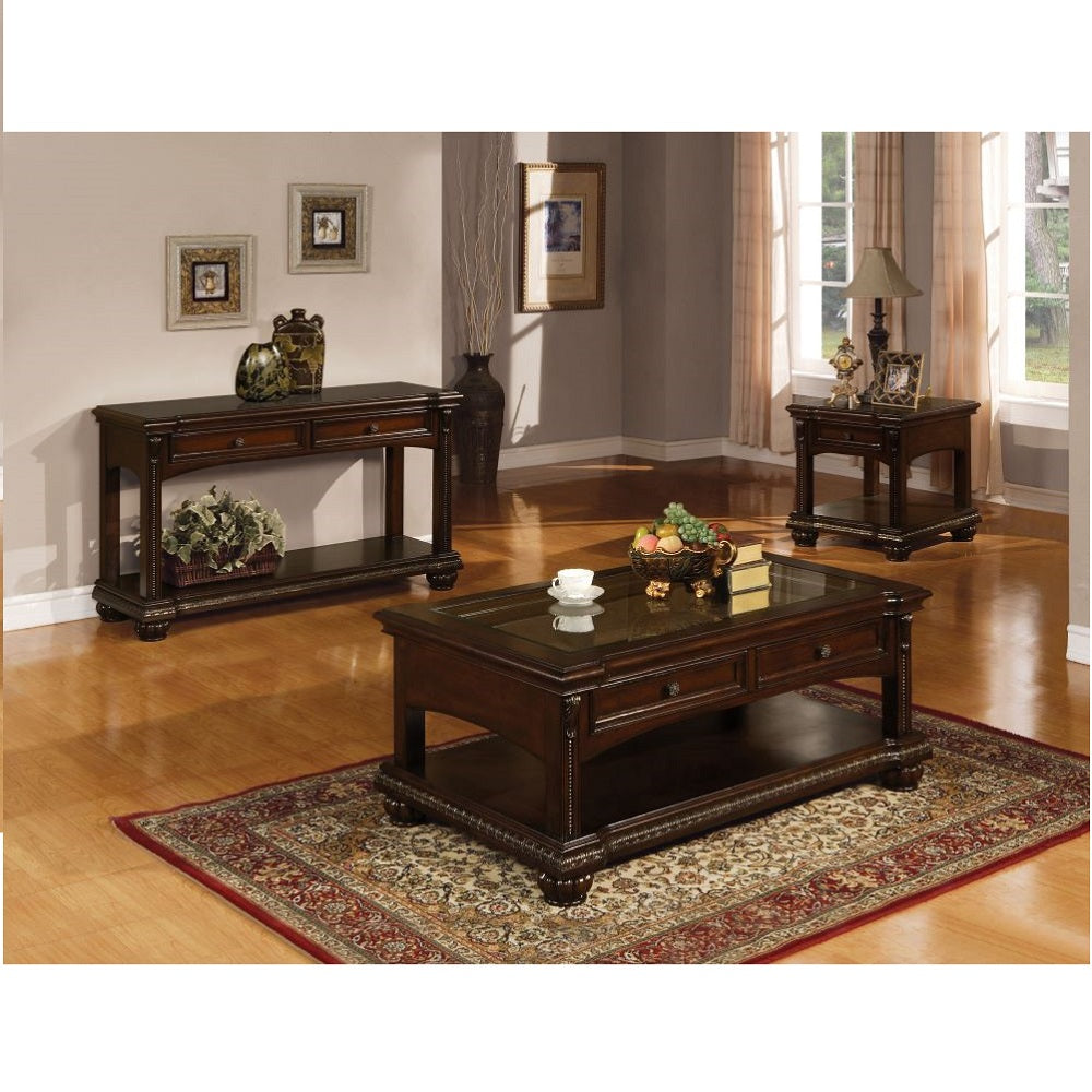 Anondale Rectangular 2 Drawers Sofa Table