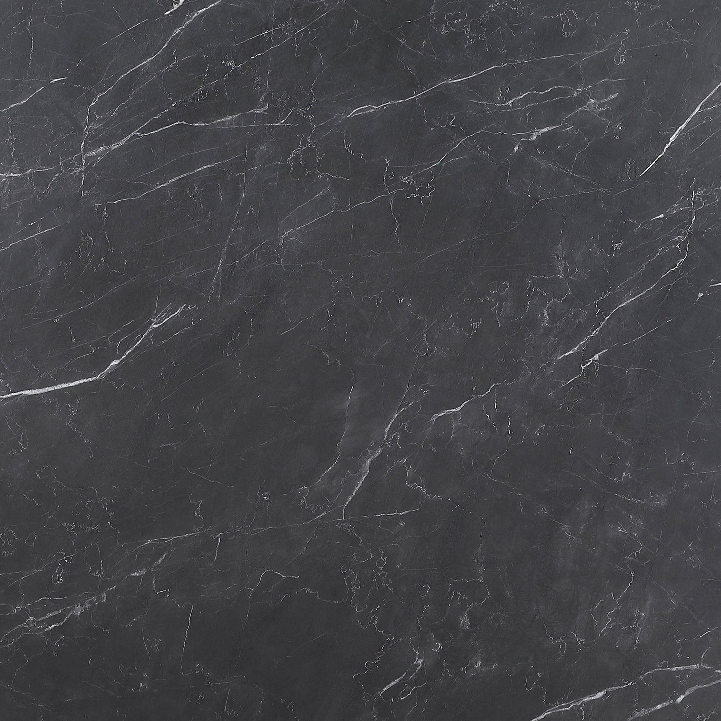 Camden Round Faux Marble Top Dining Table Set Black