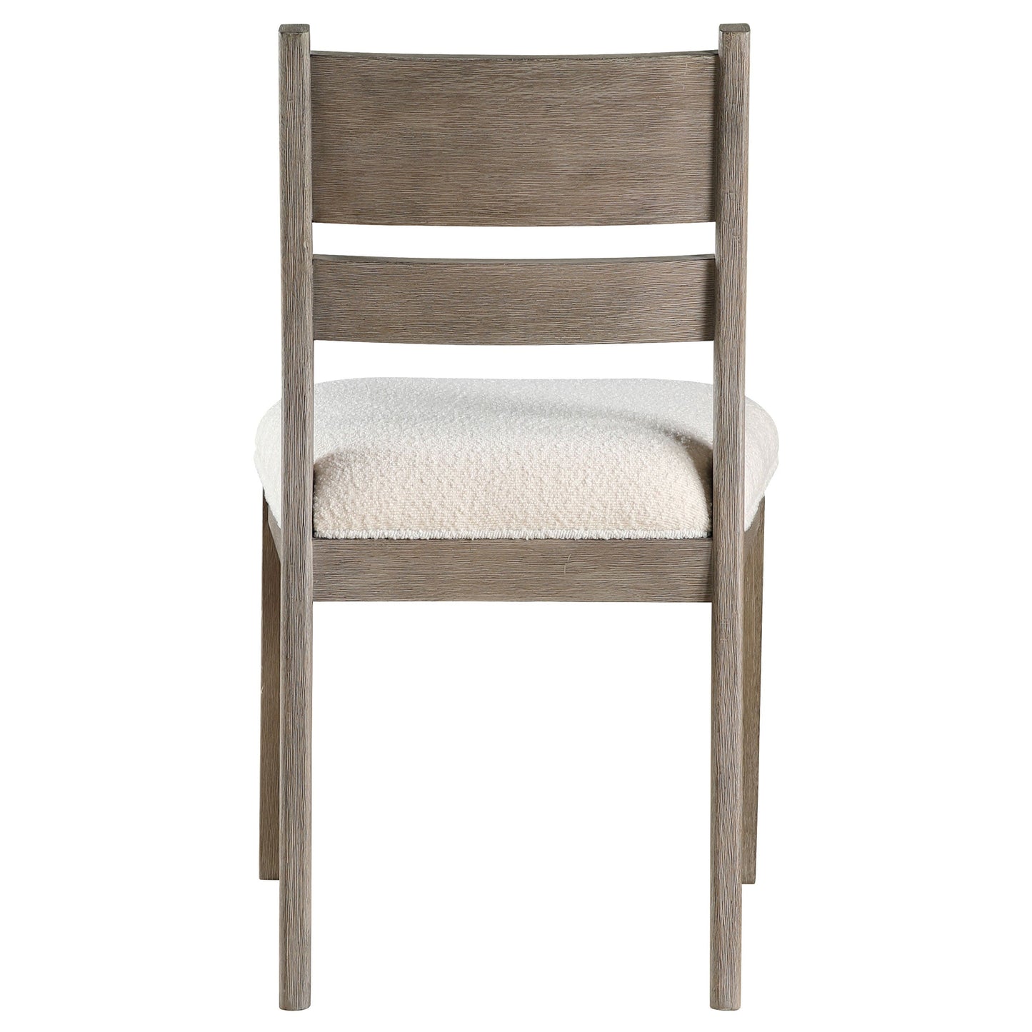 Silla de comedor de madera Cornelia, color gris costero (juego de 2)