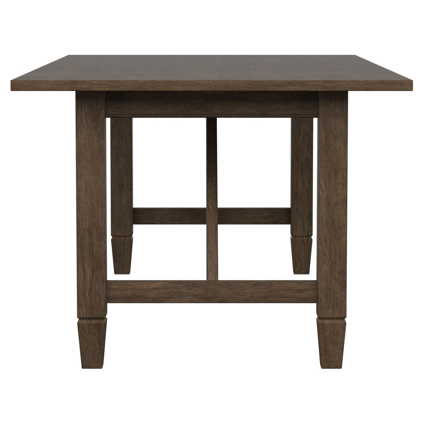 Mesa de comedor rectangular Matisse de madera de 94 pulgadas en marrón claro