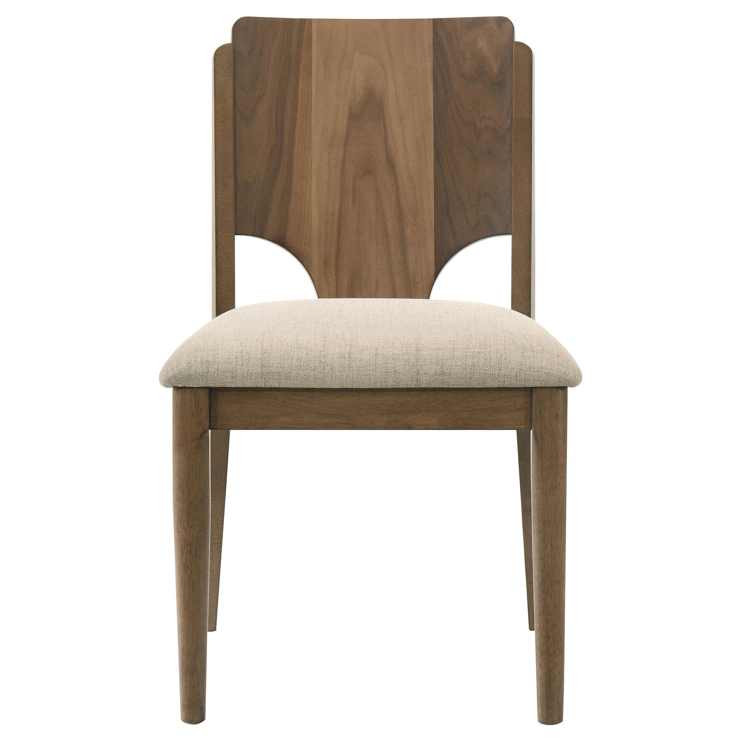 Juego de mesa de comedor rectangular Crestmore en nogal