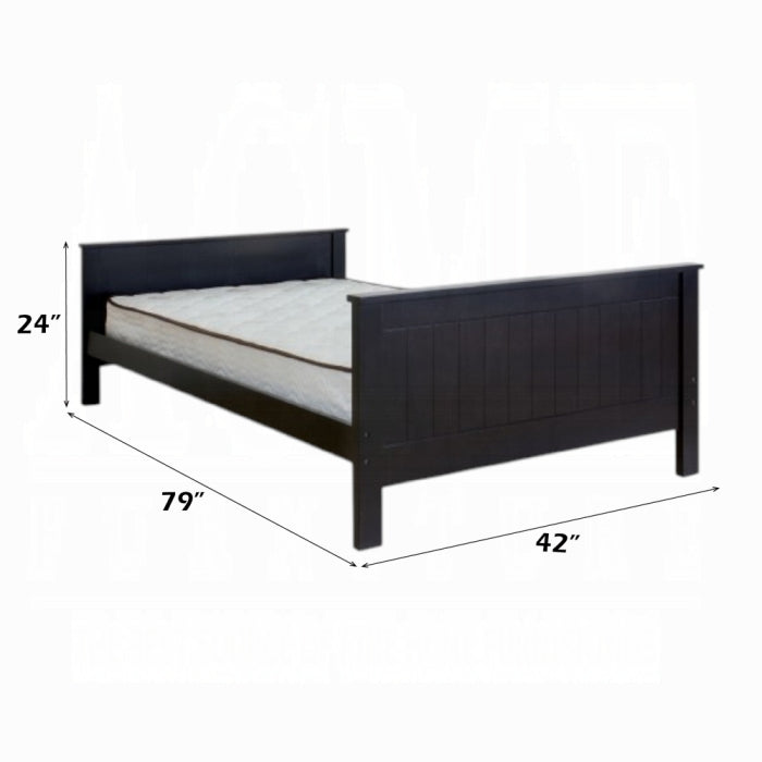 Willoughby Twin Bed – Black Finish