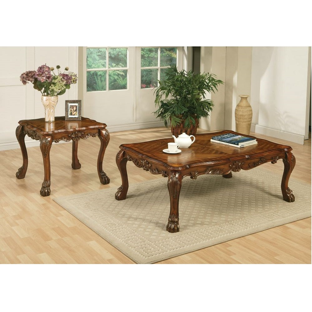 Dresden Rectangular Antique White Coffee Table