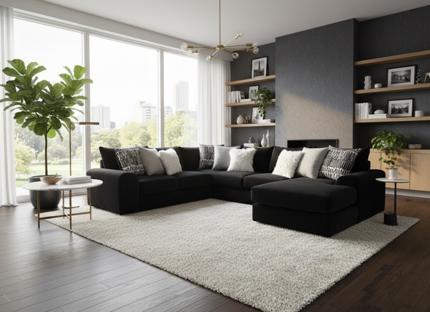 Aria Sectional with Chaise