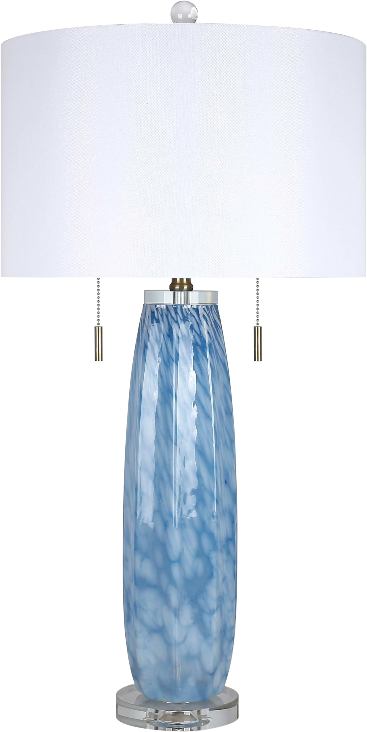 Azure Display Art Glass Table Lamp (Case Pack 2)