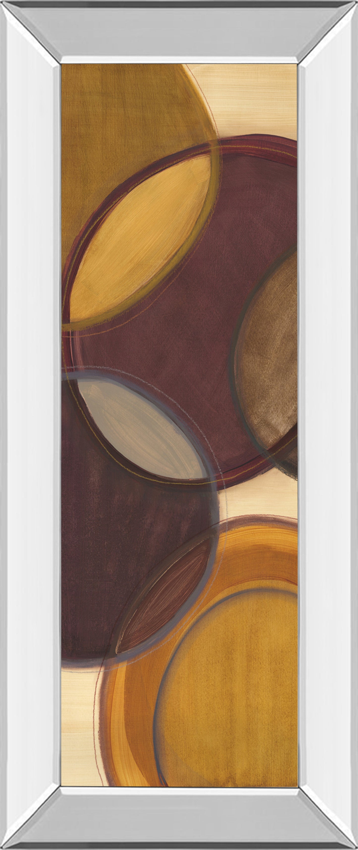 Mirrored Frame Moon Shadow II By Jeni Lee