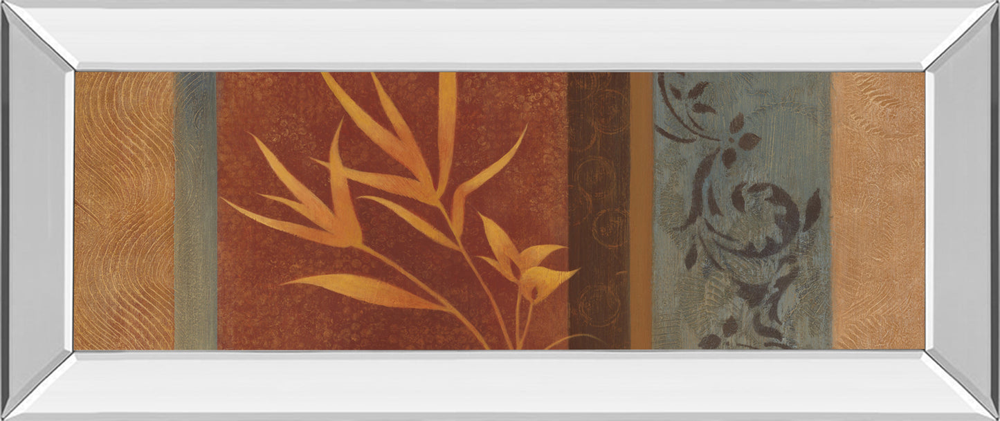 Mirrored Frame Leaf Silhouette I By Jordan Grey