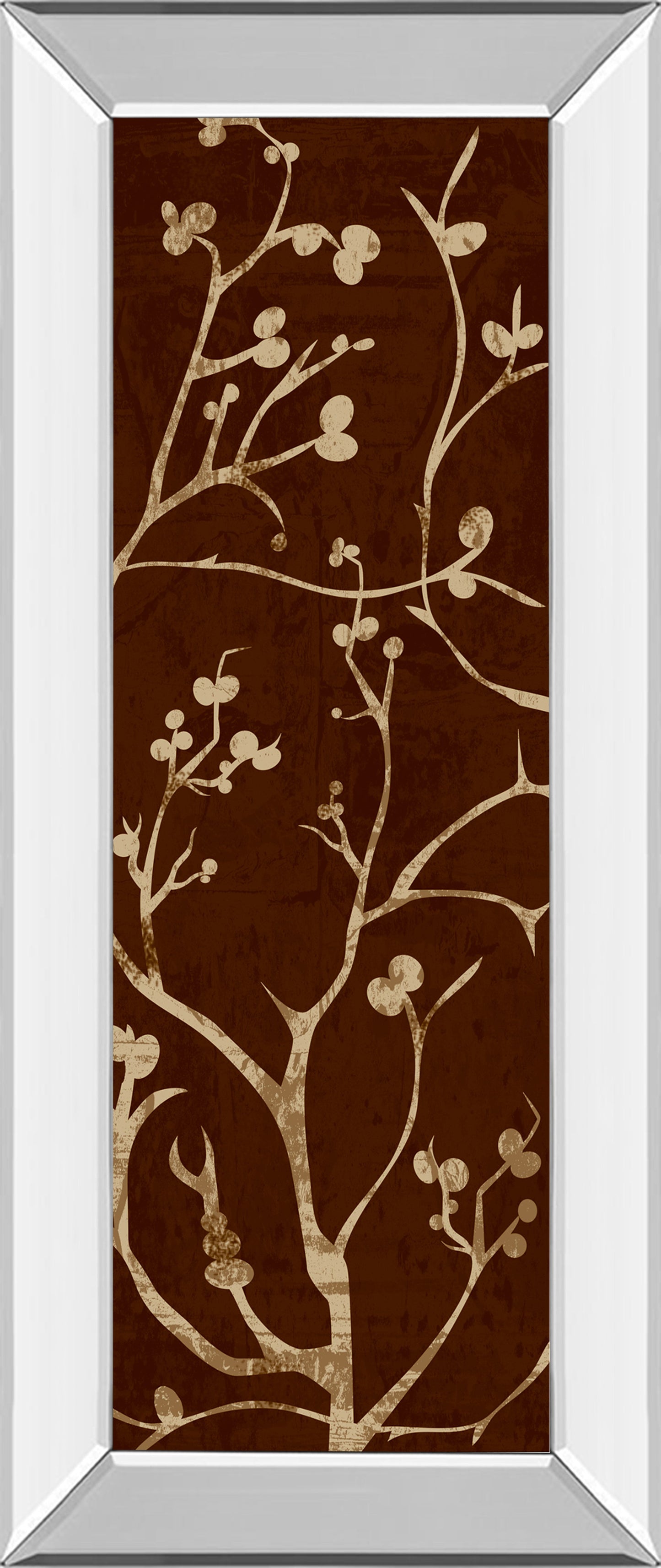 Mirrored Frame Branching Out I By Diane Stimson