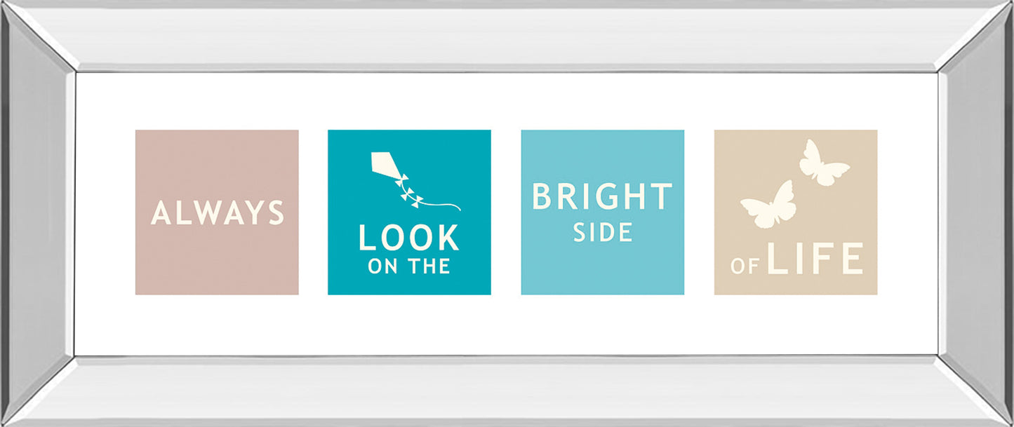 Mirrored Frame Words Of Kindness I By The Vintage Collection
