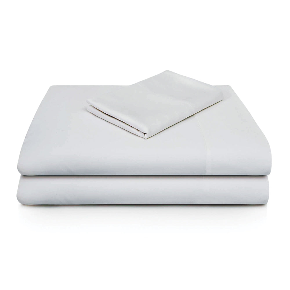 Rayon White Bamboo Sheet Set
