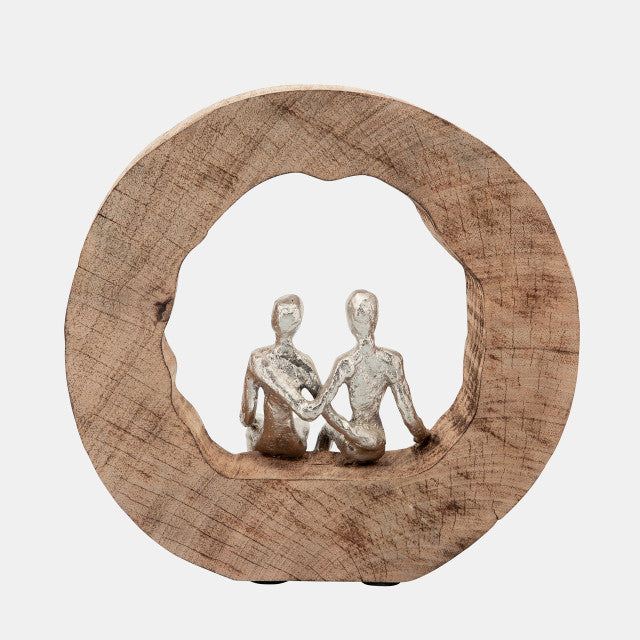 Couple In Mango Wood