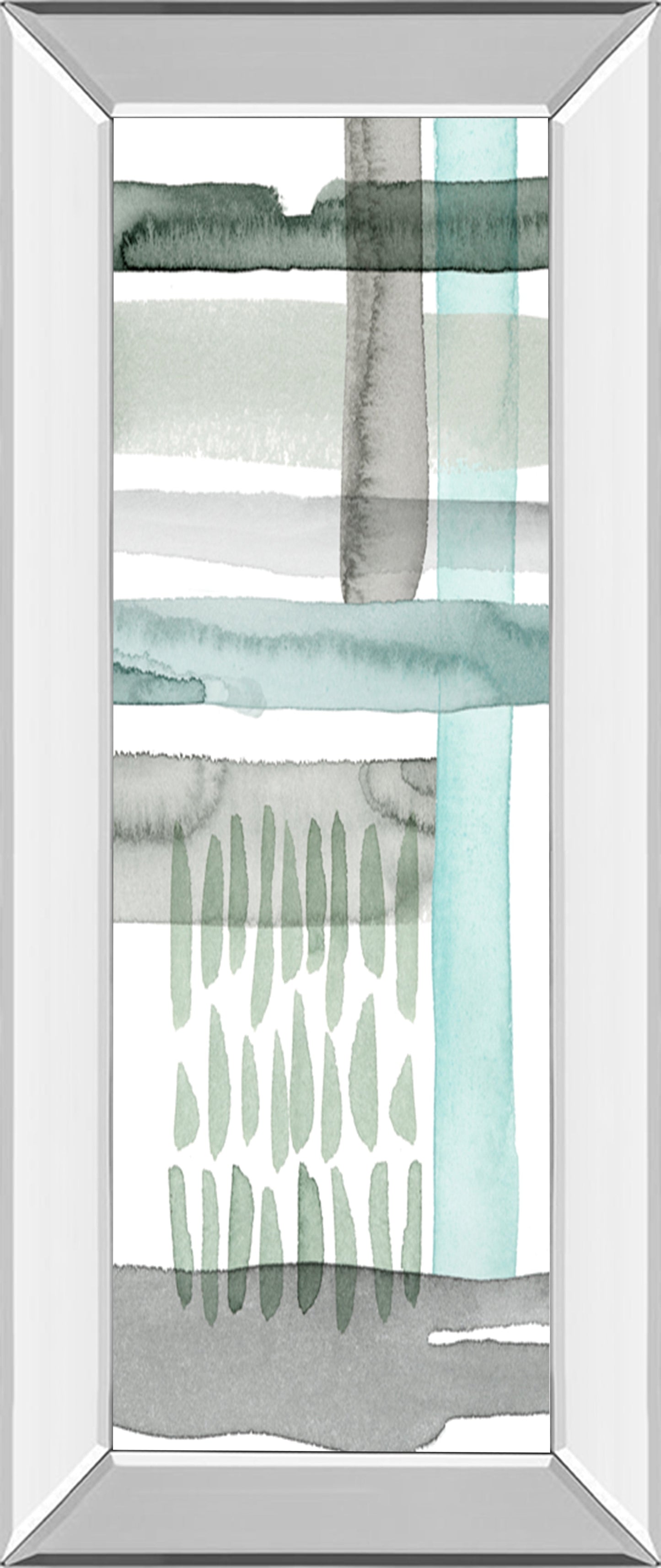 Mirrored Frame Cross Stitch Panel II By Grace Popp