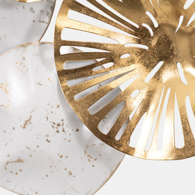 Decoración de pared con nenúfares de 37"