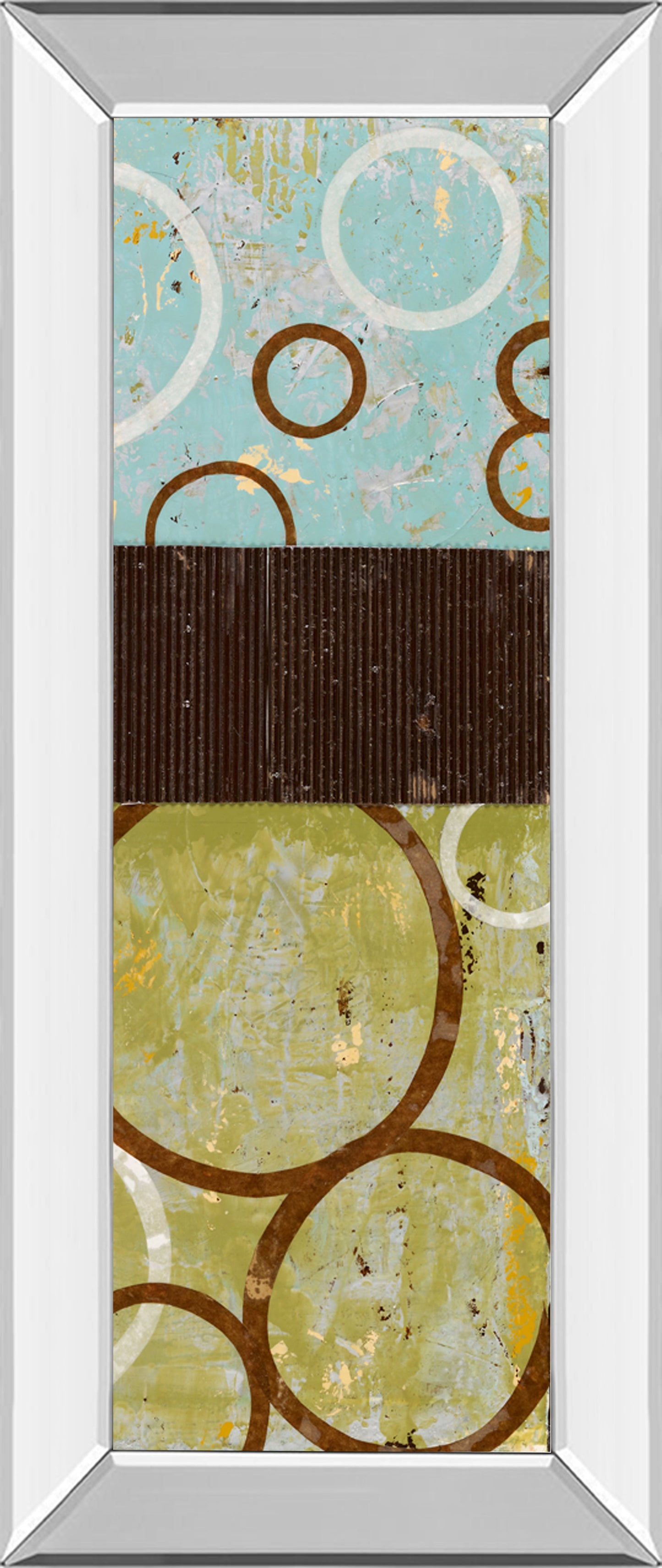 Mirrored Frame Sun Flower II By Natalie Avondet