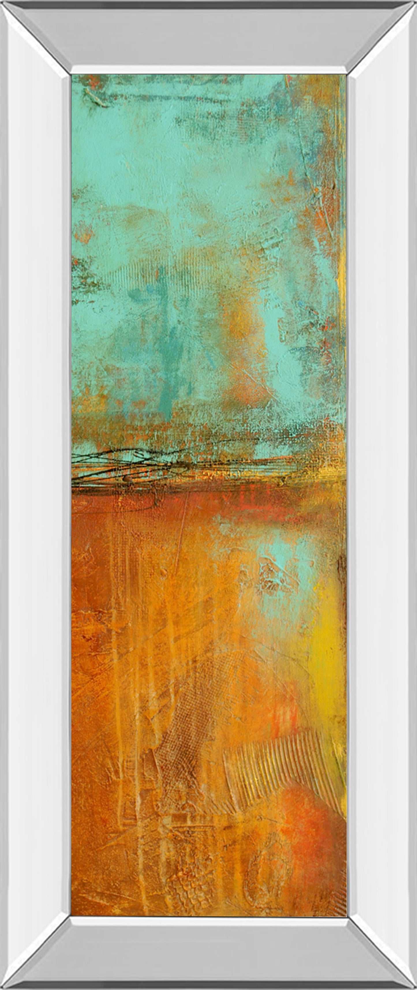 Mirrored Frame Ten City II By Erin Ashley