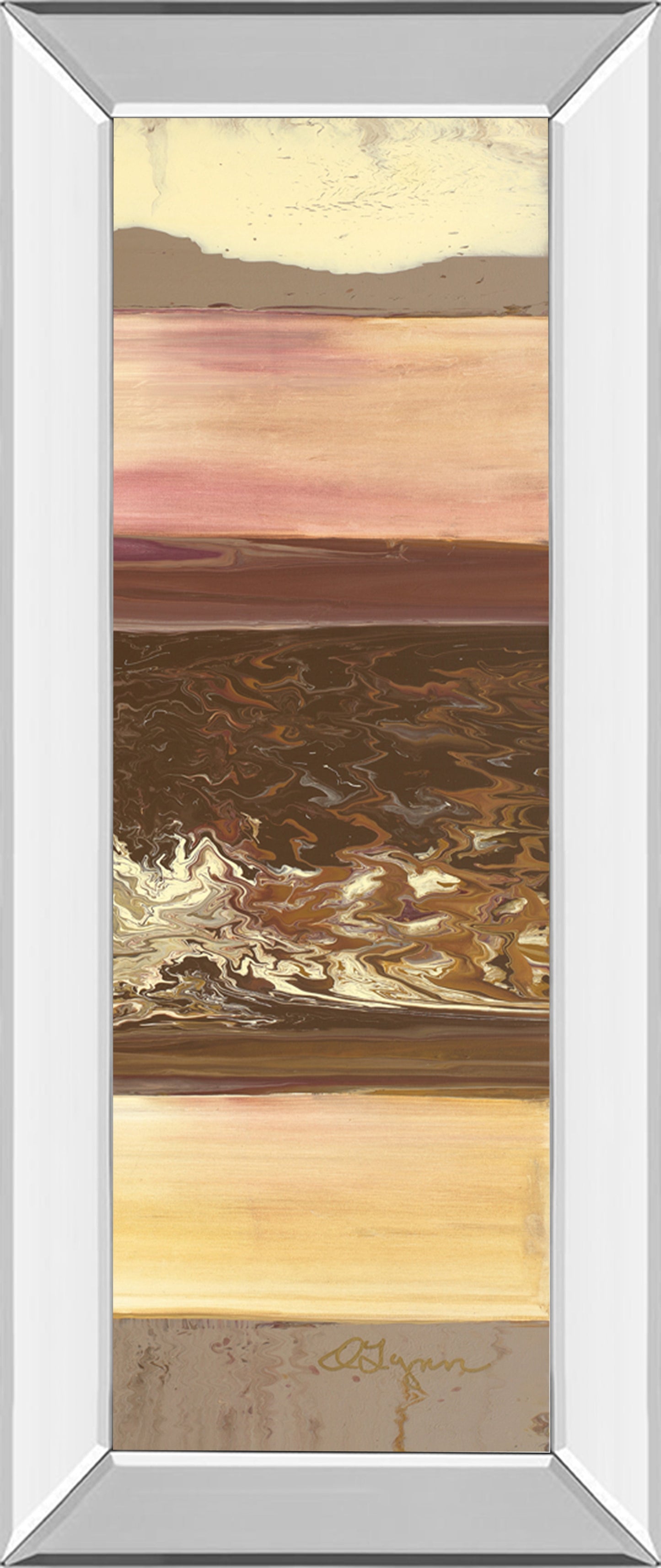 Mirrored Frame Down Under II By Dlynn Roll
