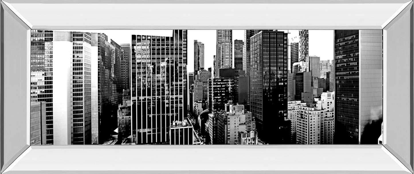 Mirrored Frame Panorama Of Nyc VII By Jeff Pica