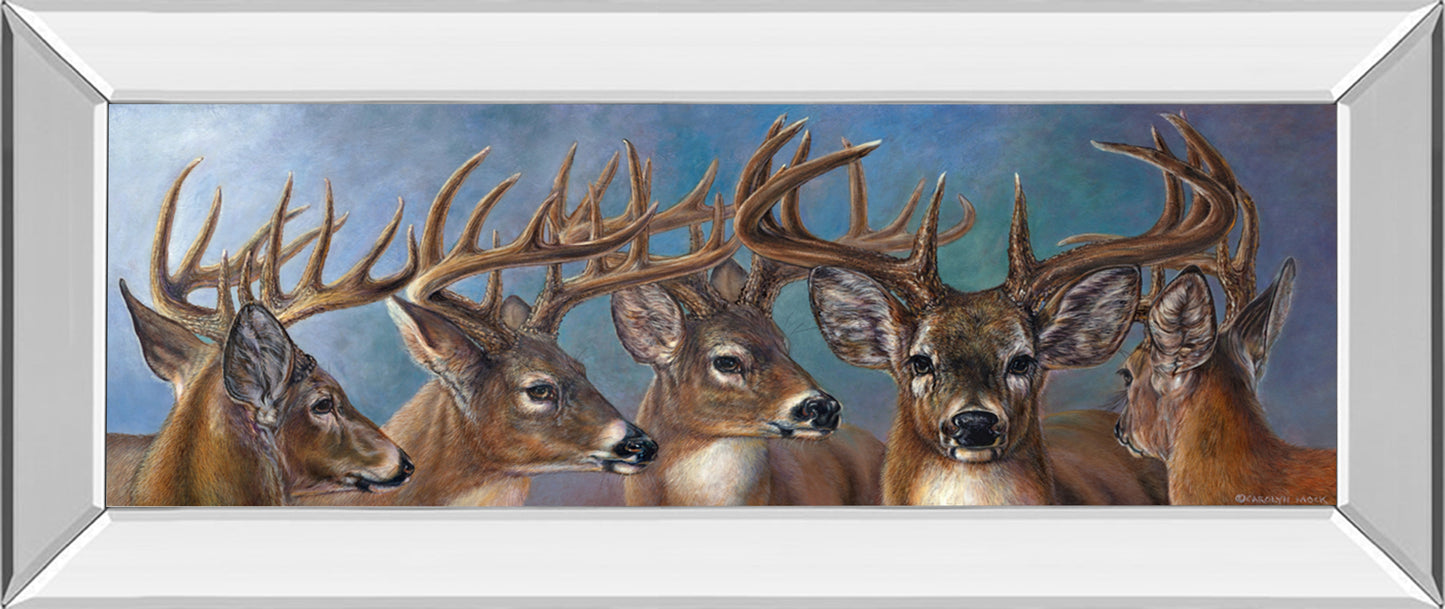 Mirrored Frame Five Bucks By Carolyn Mock
