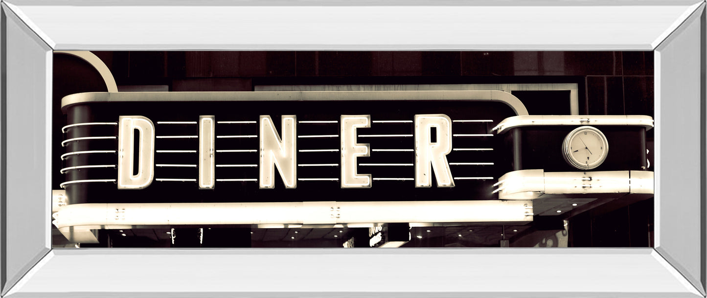Mirrored Frame Diner By Susan Bryant