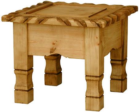 Texana Plain End Table