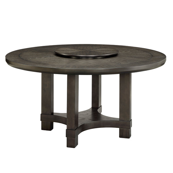 Jeffries Round Table W/ Lazy Susan