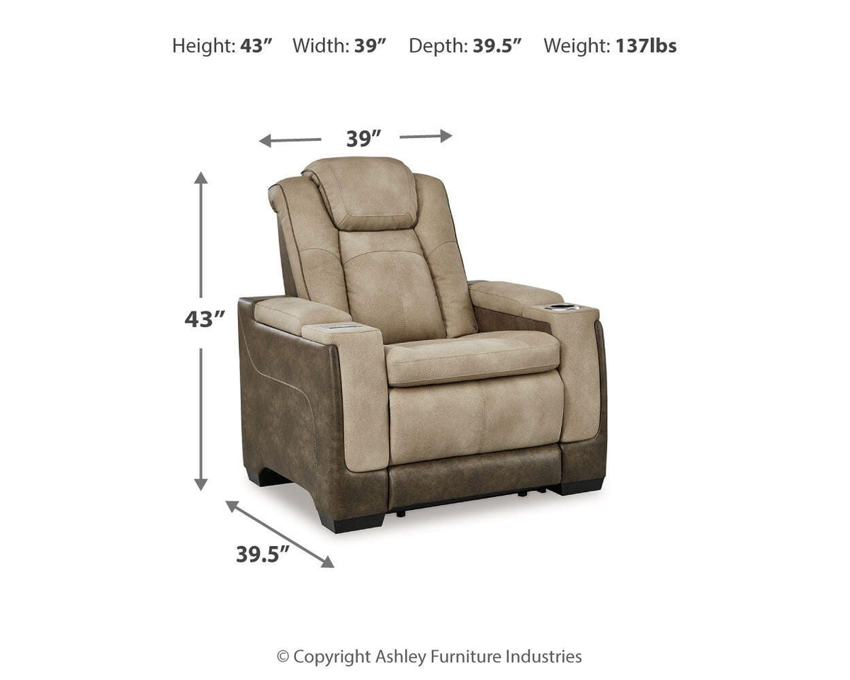 Next-Gen Durapella PWR Recliner/ADJ Headrest