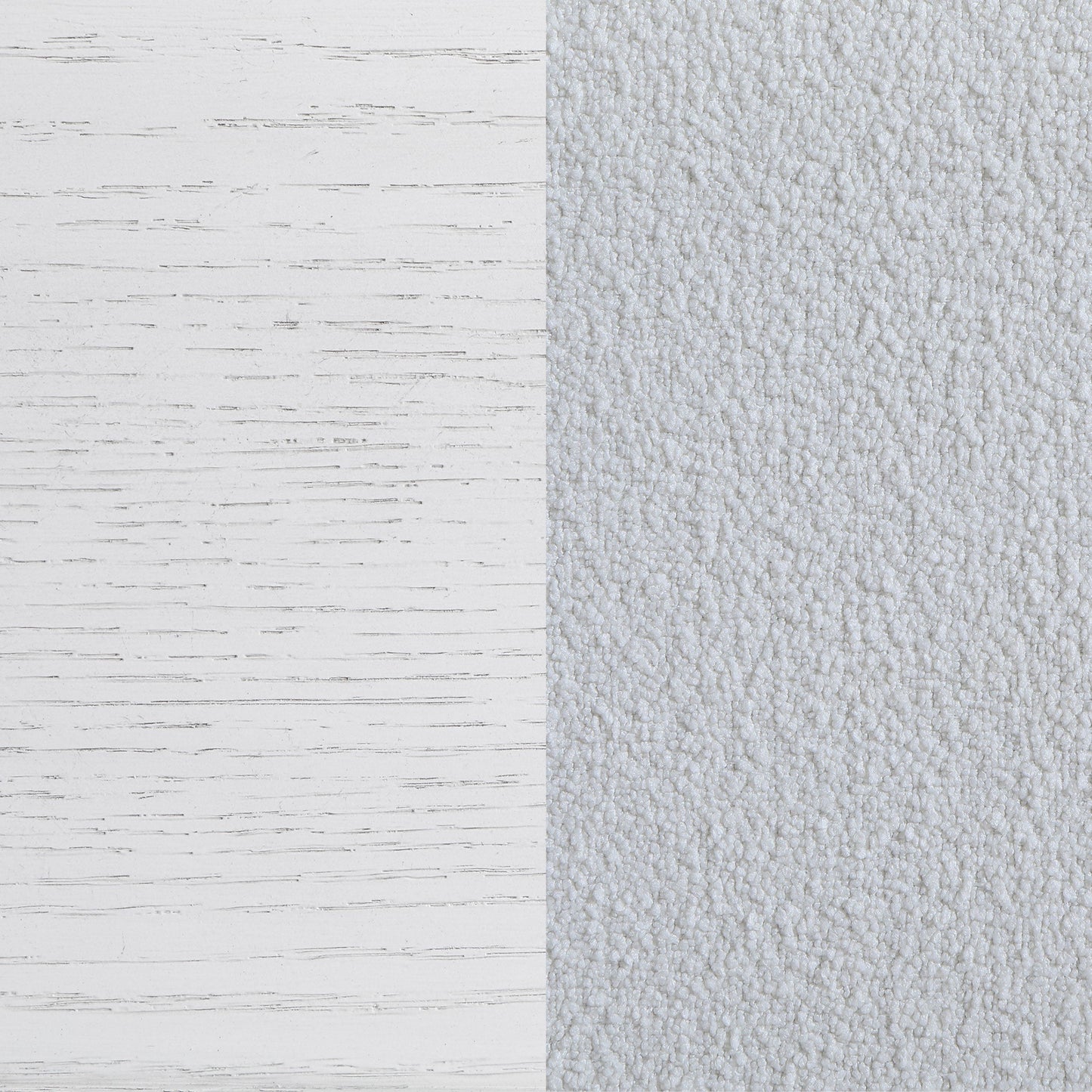 Marielle Panel Upholstered Bed Distressed White