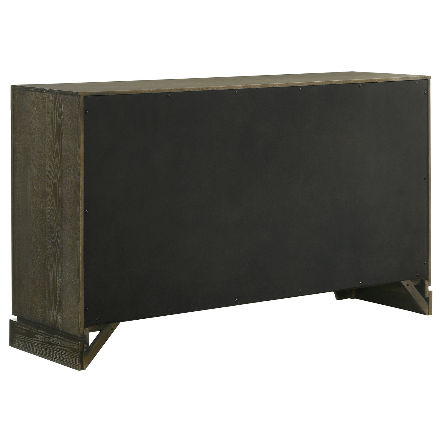 Conjunto de dormitorio Gran Park color cacao oscuro