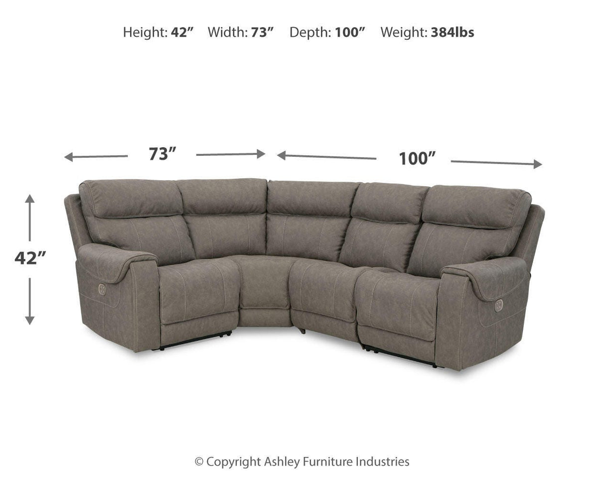 Starbot Power Reclining Sectional