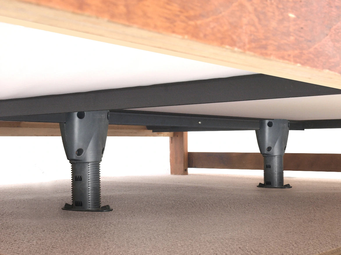 Sistema de soporte de láminas para cama Bedbeam II, color negro, talla única