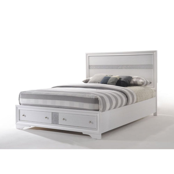 Naima W/Storage - 2 Drawers Bed