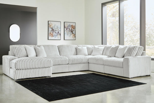 Stupendous 6-Piece Sectional with Chaise