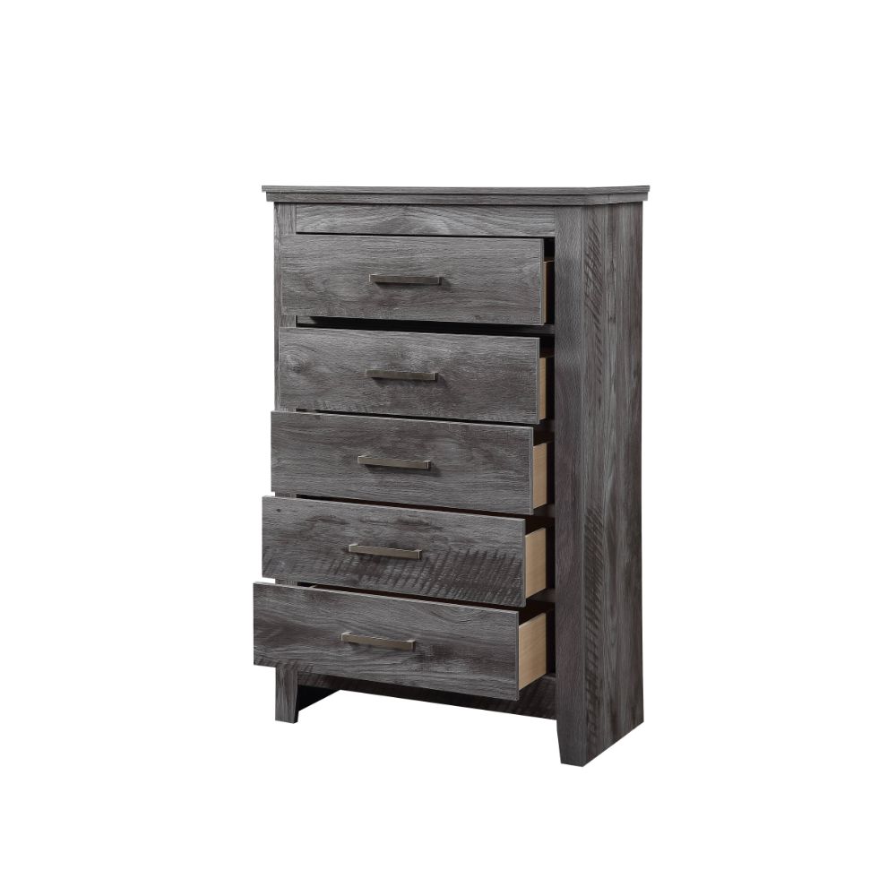 Vidalia 5-Drawer Chest – Rustic Warmth, Modern Practicality