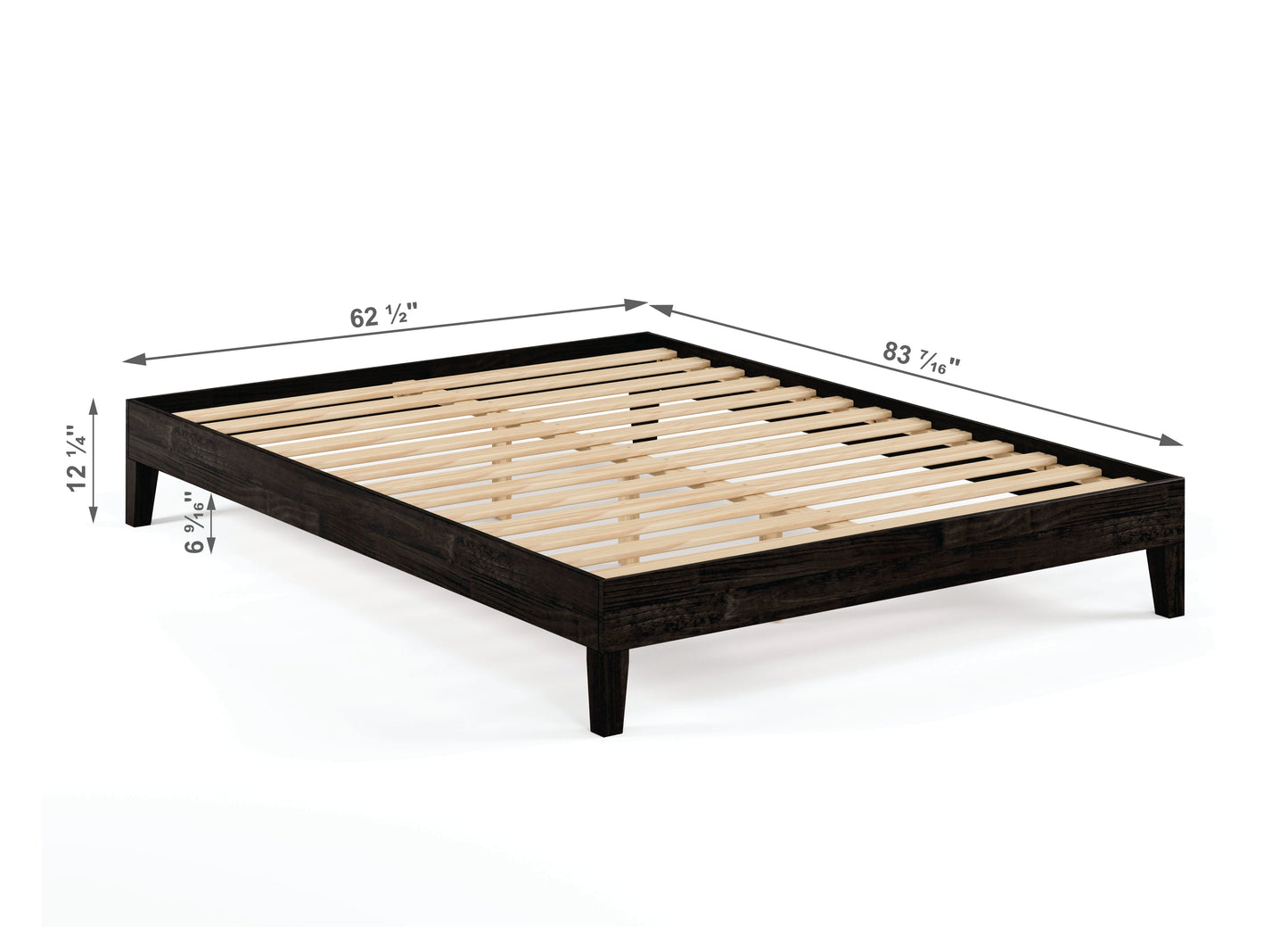 No Headboard Platform Bed
