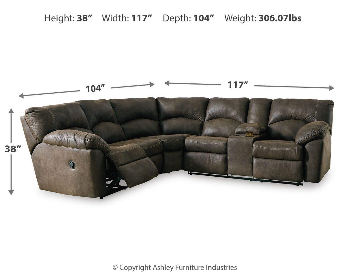 Seccional reclinable Tambo