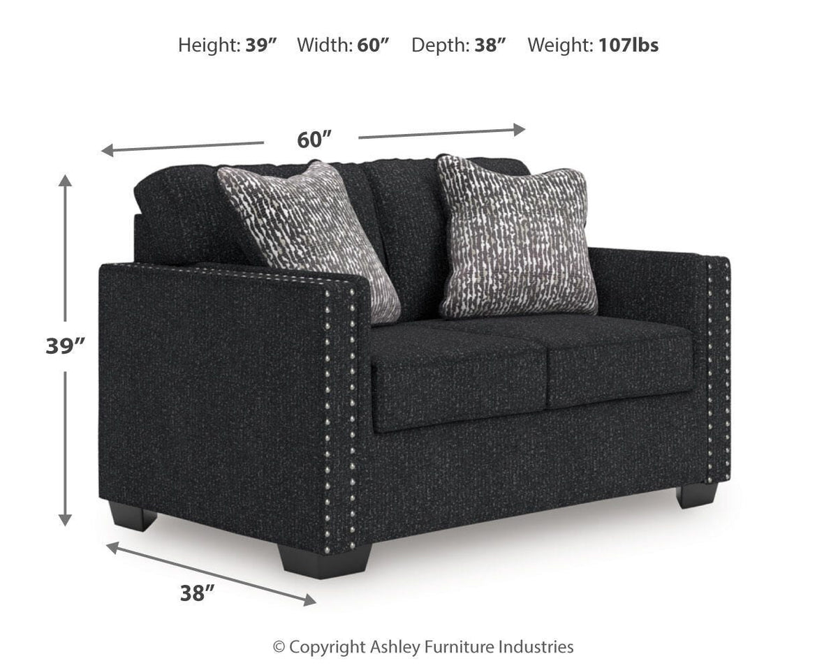 Jasmine Peaks Loveseat