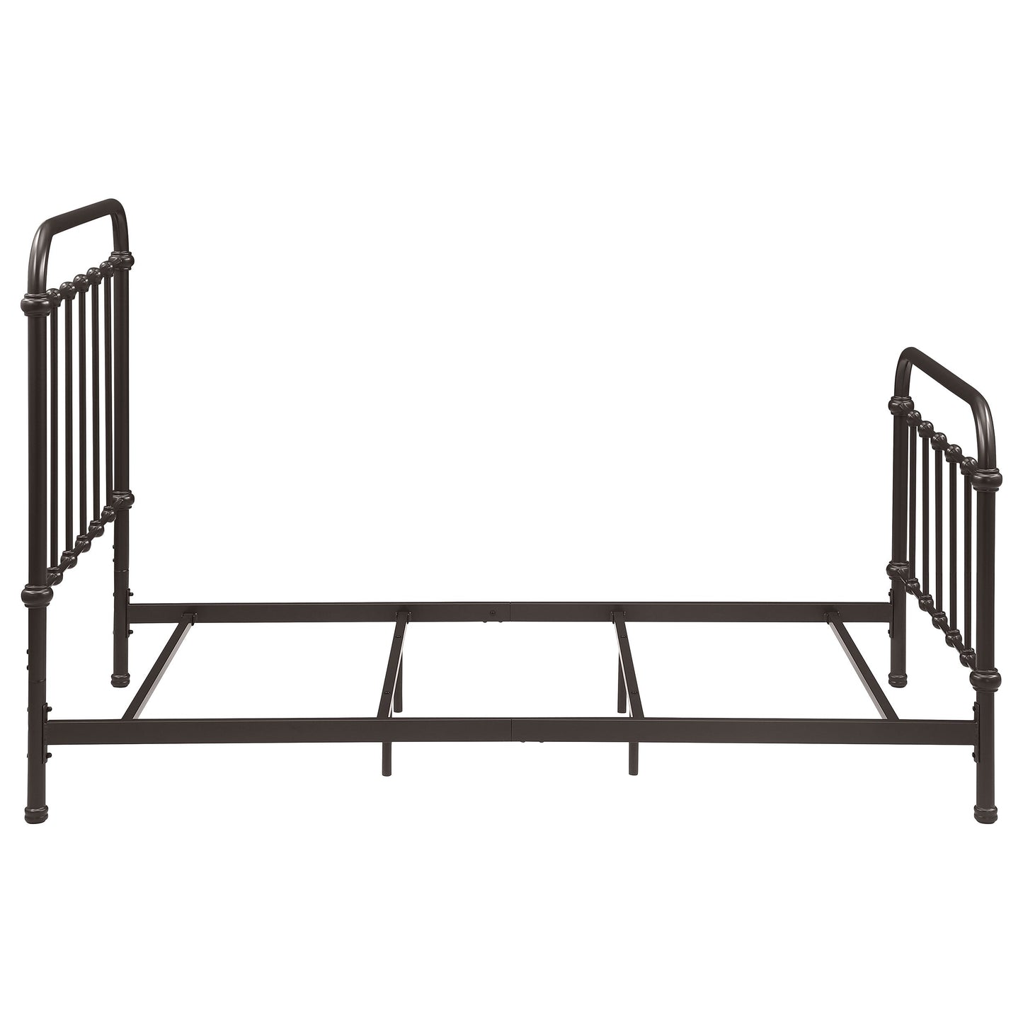 Livingston Metal Open Frame Bed Dark Bronze