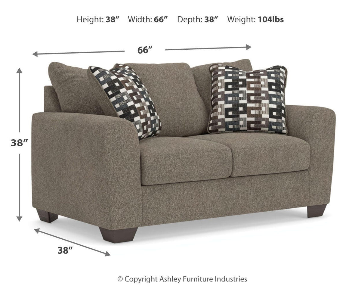 Triston-Peaks Loveseat
