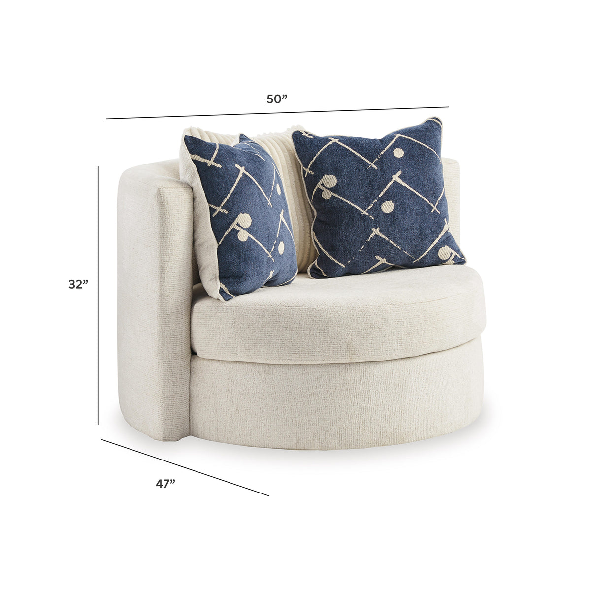 Padova Swivel Accent Chair