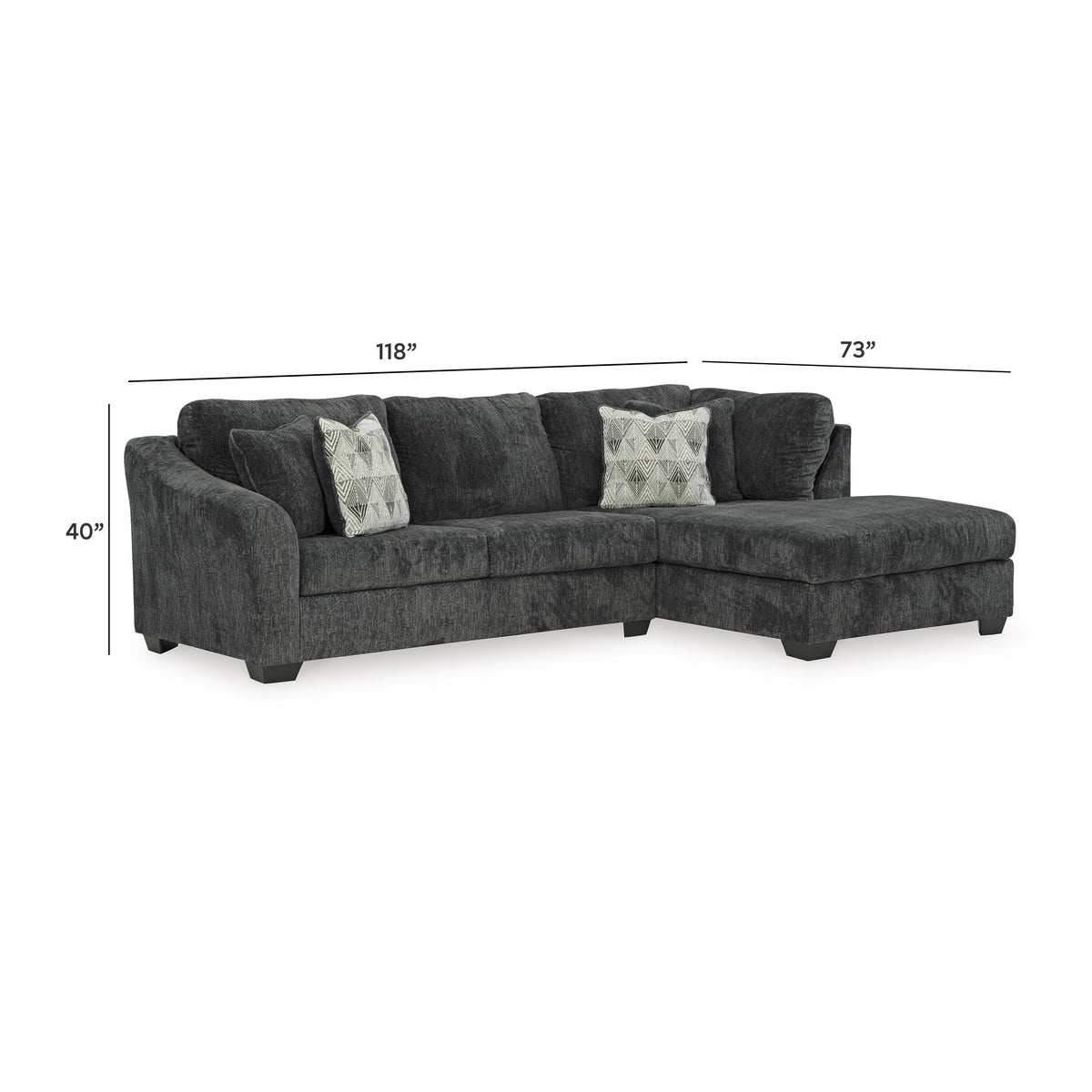 Biddeford 2-Piece Sectional with Chaise