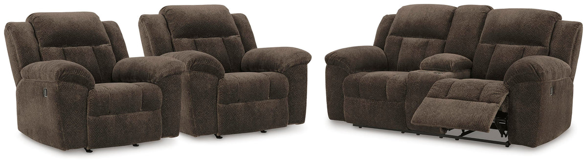 Frohn Reclining Loveseat & 2 Recliners