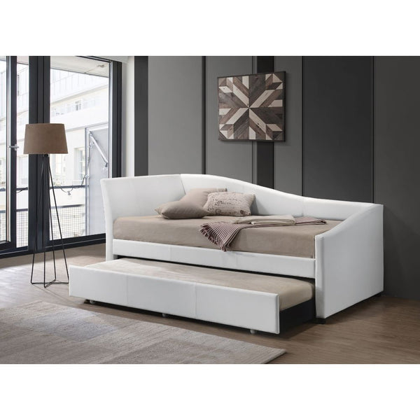 Sofá cama tapizado Jedda con cama nido (Twin)