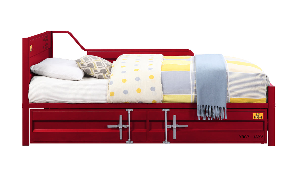 Cargo Daybed W/Trundle (Twin) - Red