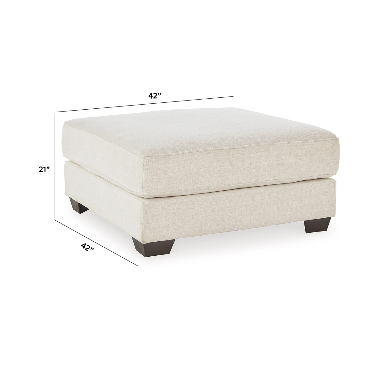 Lerenza Oversized Accent Ottoman