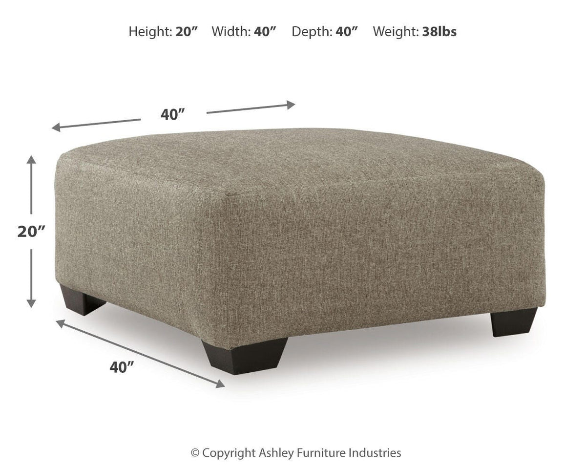 Newellen Oversized Accent Ottoman