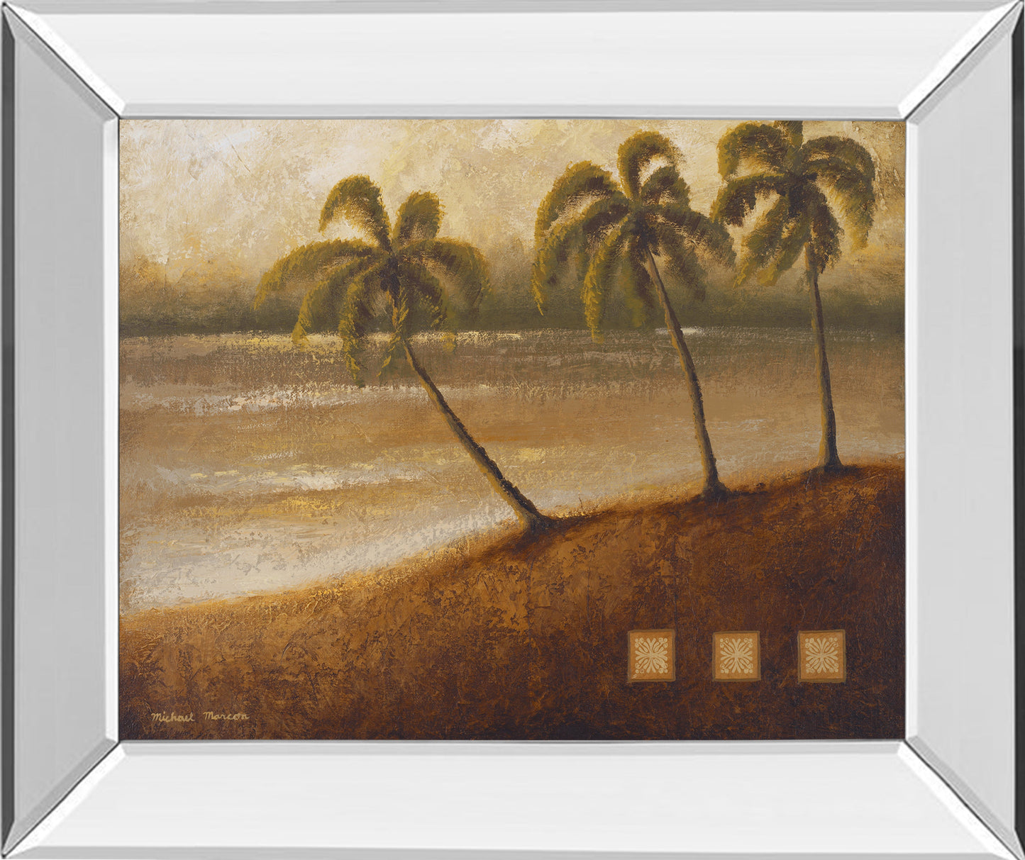 MIRRORED FRAME TROPICAL ESCanadian Art Prints Inc.E II BY MICHAEL MARCON