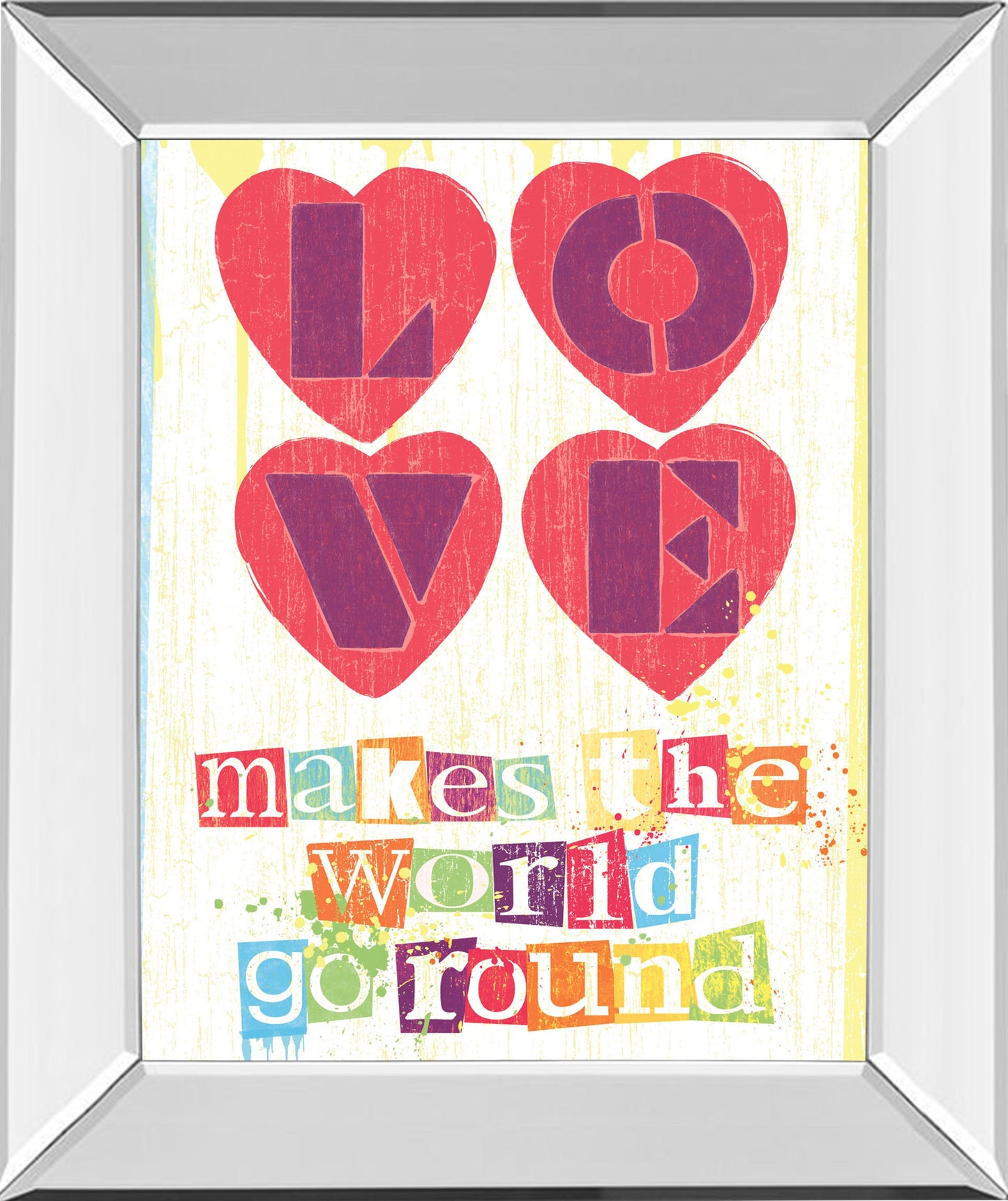 Mirrored Frame Must Be Love I By Tom Frazier