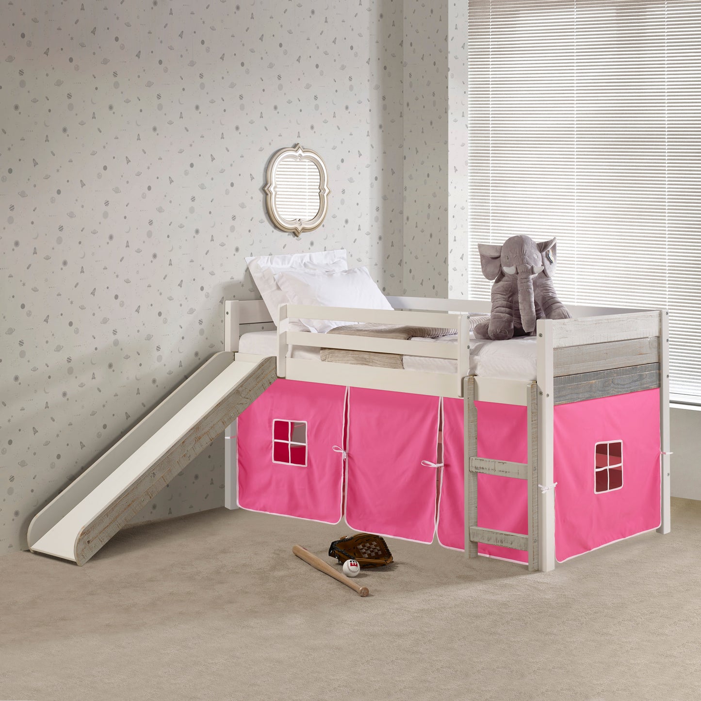 Panel Twin Loft Bed