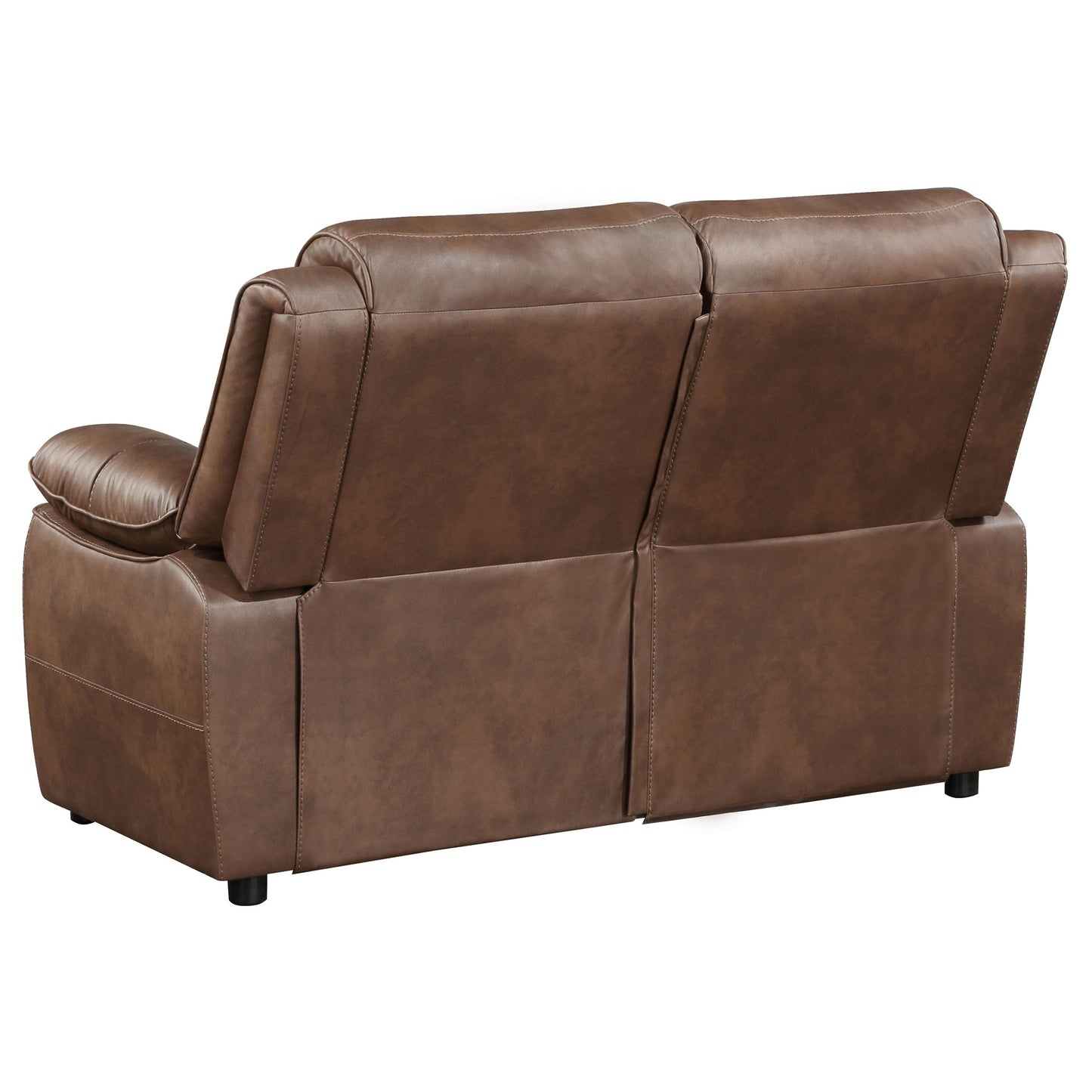 Ellington Upholstered Living Room Set Dark Brown